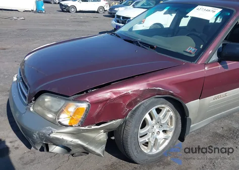 2000 Subaru Legacy Outback Awp из США, поврежденный, VIN 4S3BH6752Y7660727